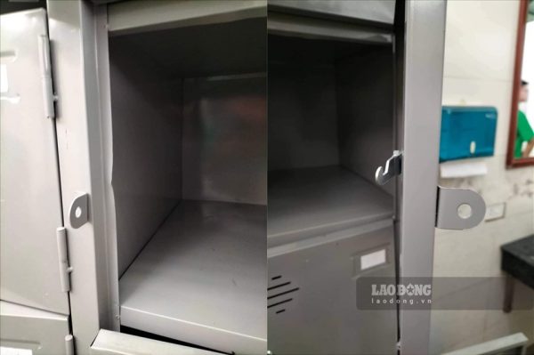 Tủ đồ bị cậy, phá để thực hiện lấy cắp tài sản. Ảnh: NVCC.