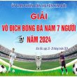 Giải Vô địch bóng đá nam 7 người huyện Kim Bôi năm 2024